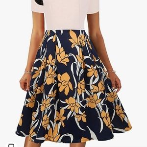 Floral Dress with Pockets